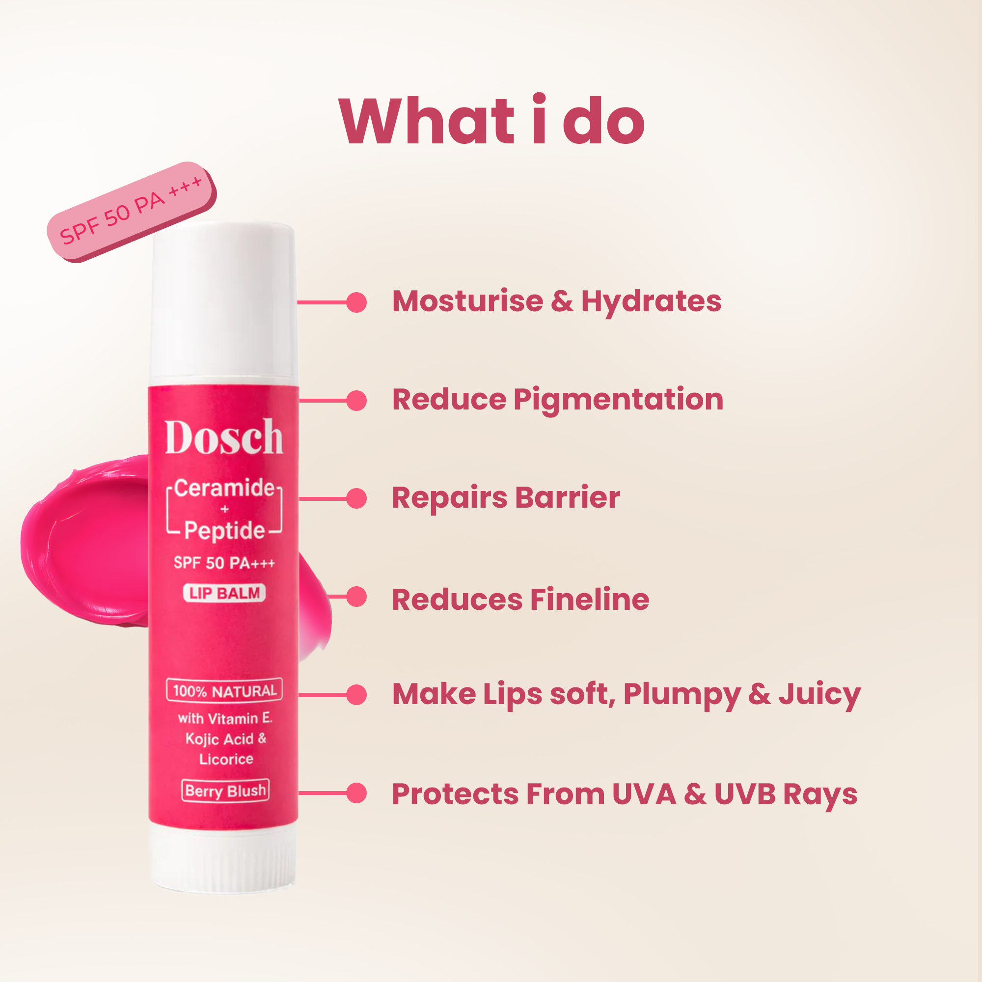 Lip Balm - Berry Blush