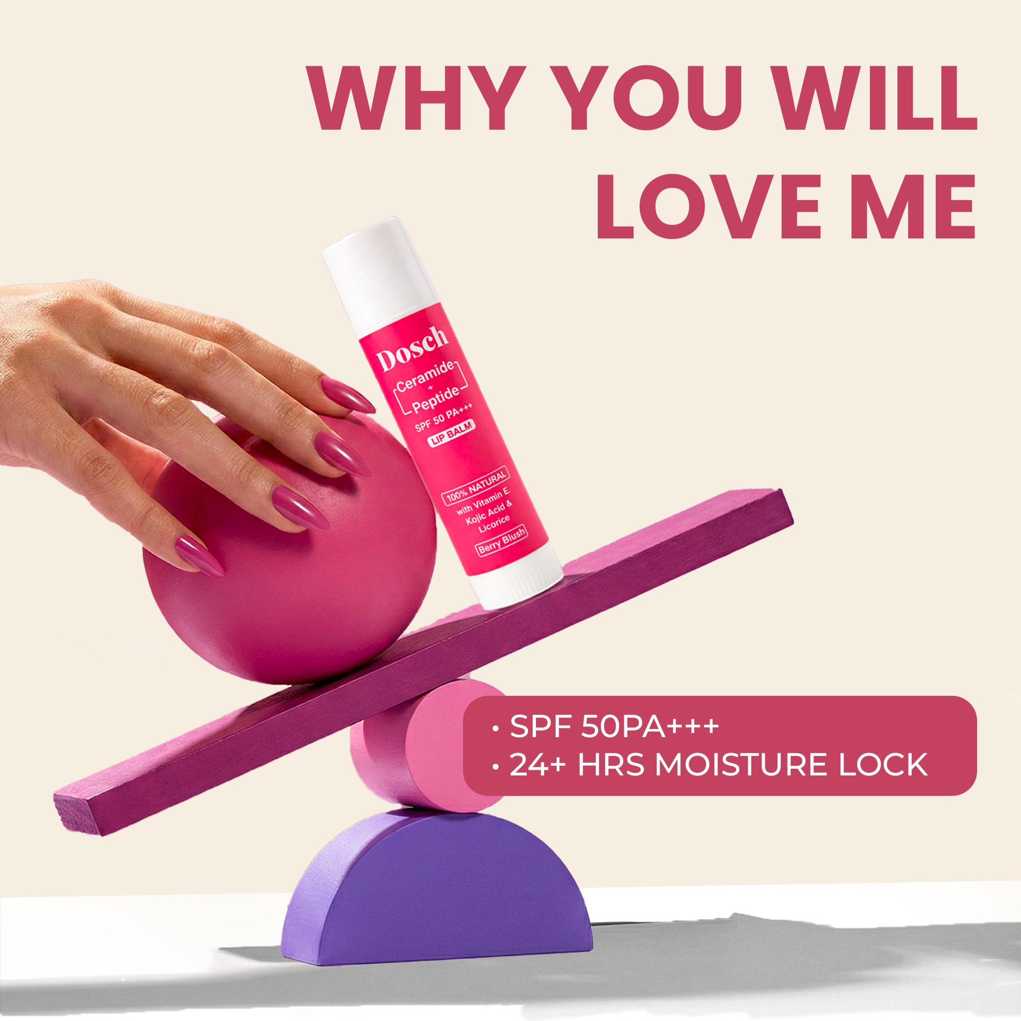 Lip Balm - Berry Blush