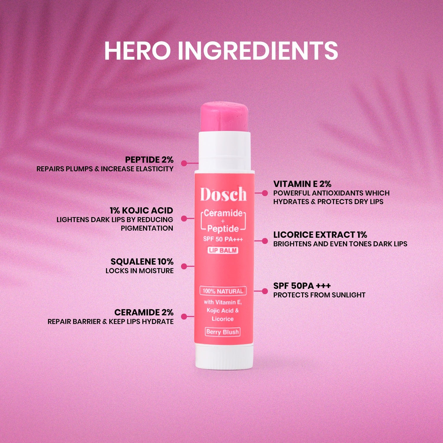 Lip Balm - Berry Blush